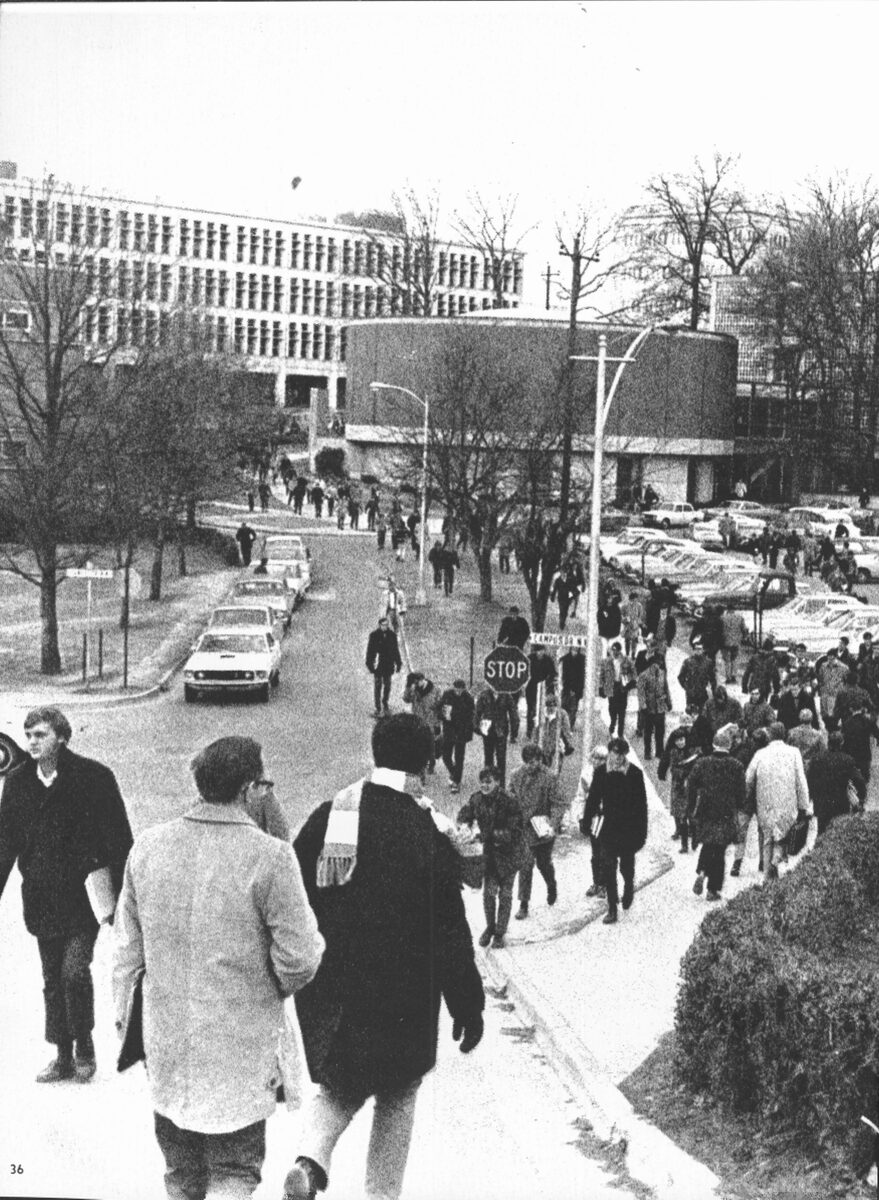 Georgia Tech campus, circa 1970
